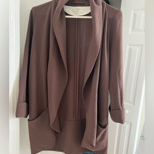Wilfred chocolate light blazer